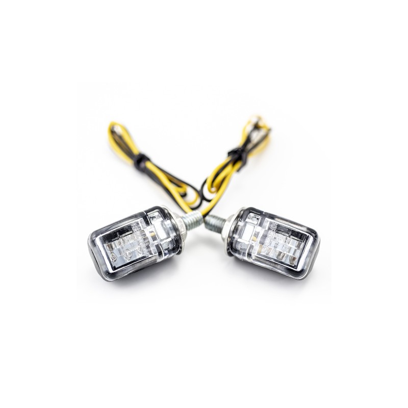 Direccionales para motocicleta negro universales 1021 Kinlley