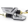 Direccionales para motocicleta negro universales 1031 Kinlley