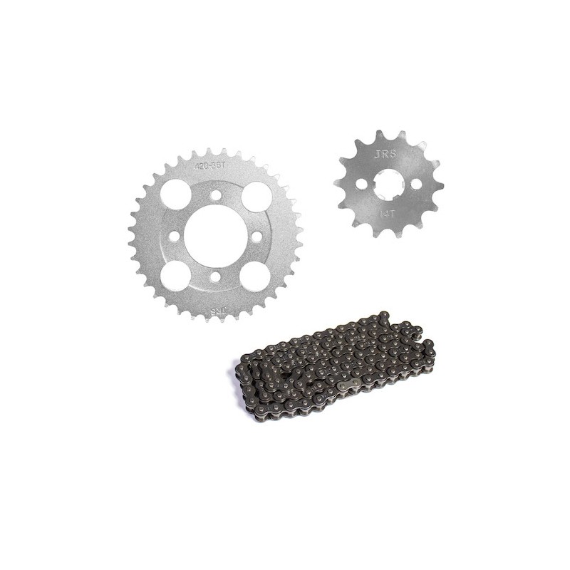 Kit de traccion para motocicleta DT90 STRADA 70 ST90 36D 420x112 Kinlley