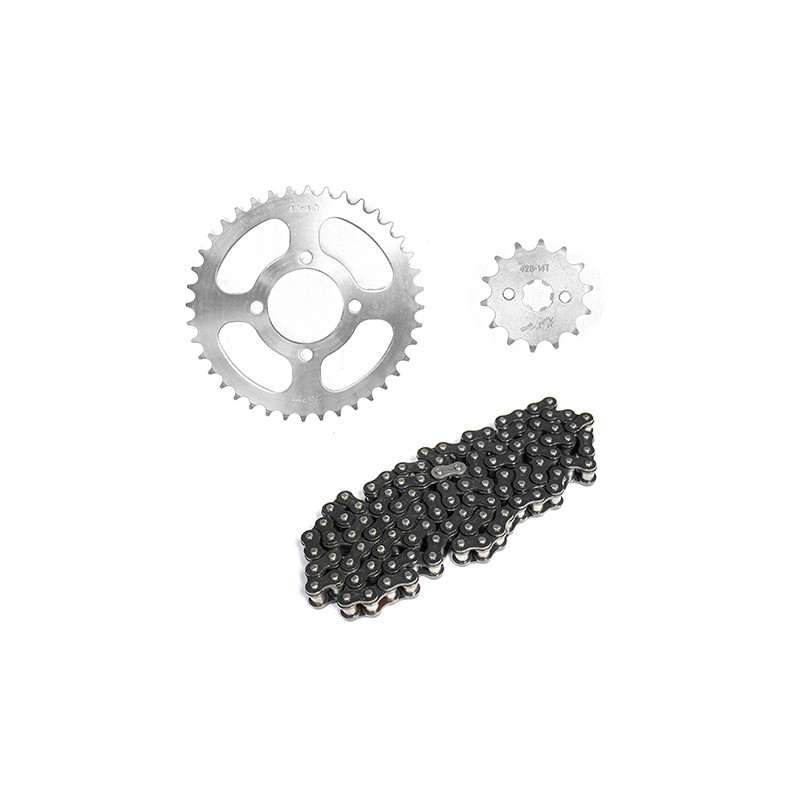 Kit de traccion para motocicleta FT110 sport 42D - 14D 428Hx106L Kinlley