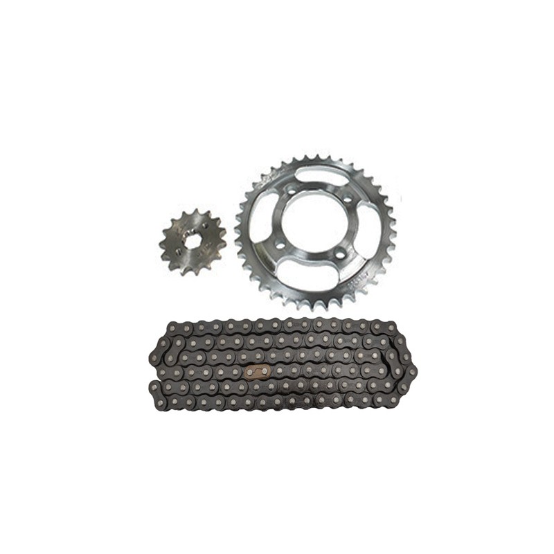 Kit de traccion para motocicleta FT125 38D 15D 428 x 102 Kinlley