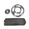 Kit de traccion para motocicleta FT125 38D 15D 428 x 102 Kinlley