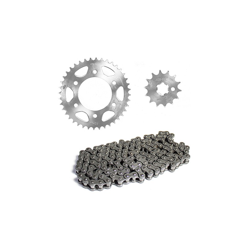 Kit de traccion para motocicleta FZ16 40T - 14T 428H x 132 Kinlley