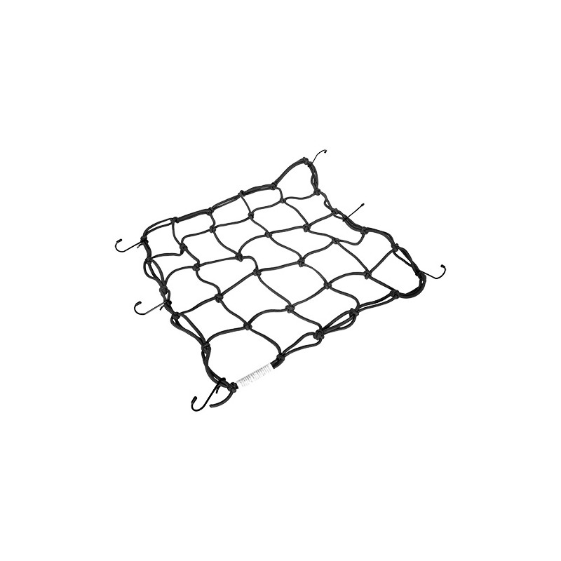 Malla - Red elastica negra 40 cm x 40 cm Kinlley