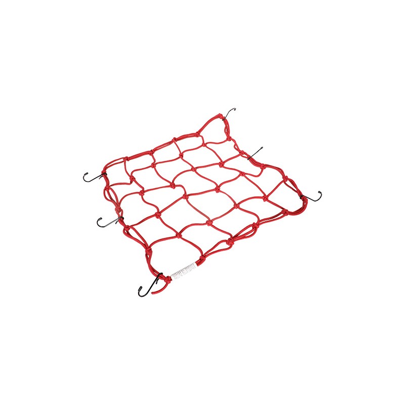 Malla - Red elastica roja 40 cm X 40 cm Kinlley