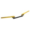 Manubrio para motocicleta ajustable universal amarillo Kinlley