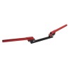 Manubrio para motocicleta ajustable universal rojo Kinlley