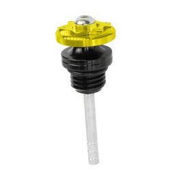 Medidor de aceite para motocicleta de trabajo universal amarillo Kinlley