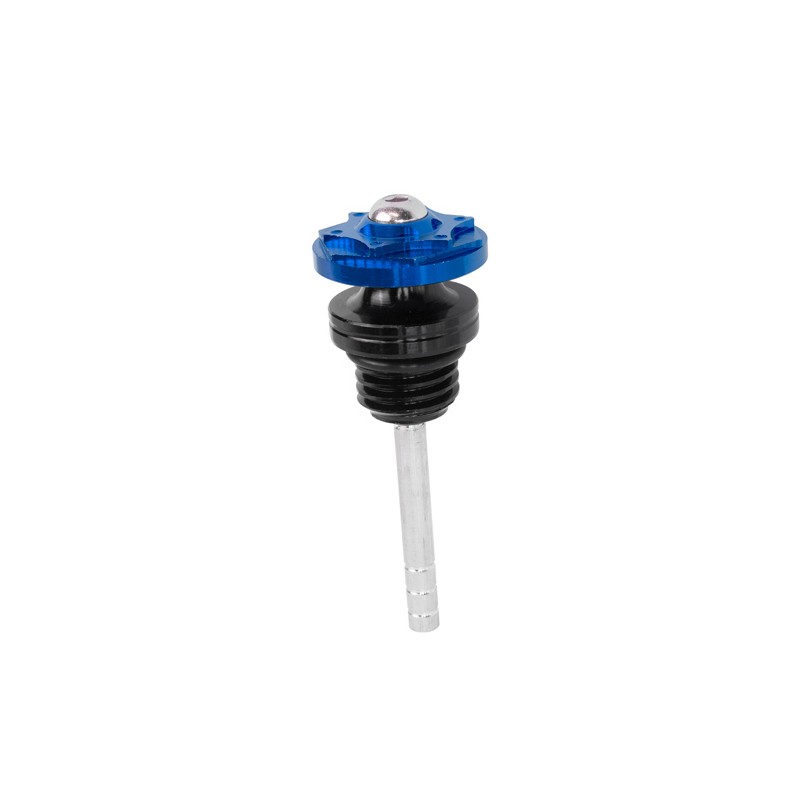 Medidor de aceite para motocicleta de trabajo universal azul Kinlley