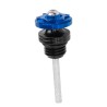 Medidor de aceite para motocicleta de trabajo universal azul Kinlley