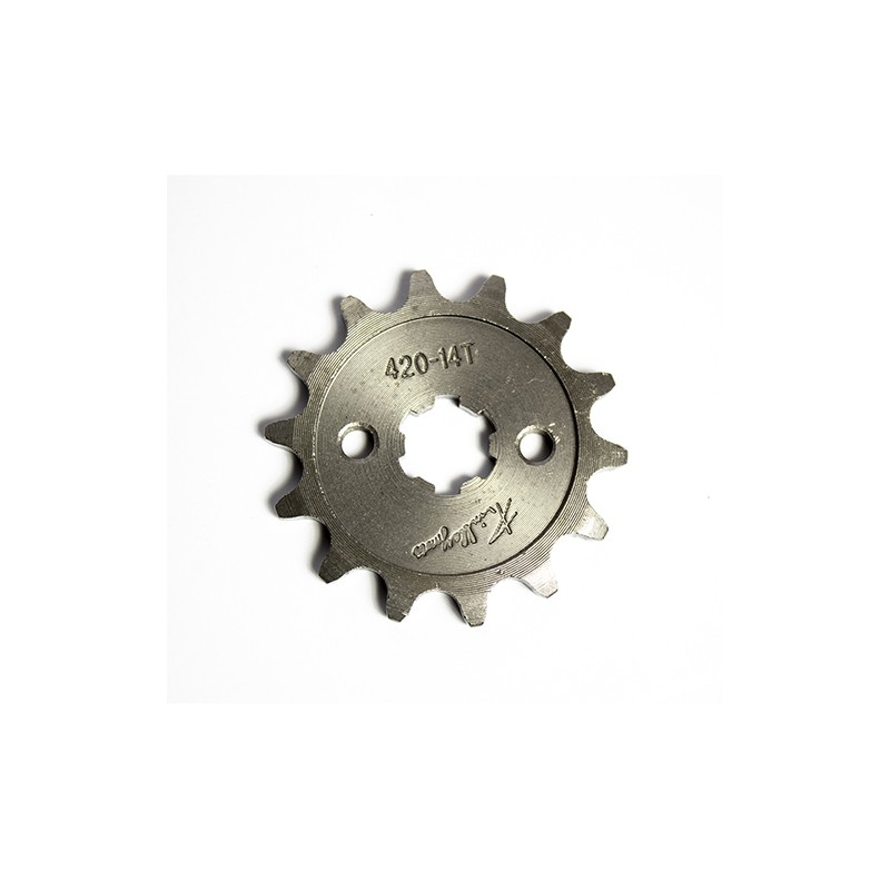 Piñon 14D para motociceta ST70 ST90 ST50 DT90 FT110 Kinlley