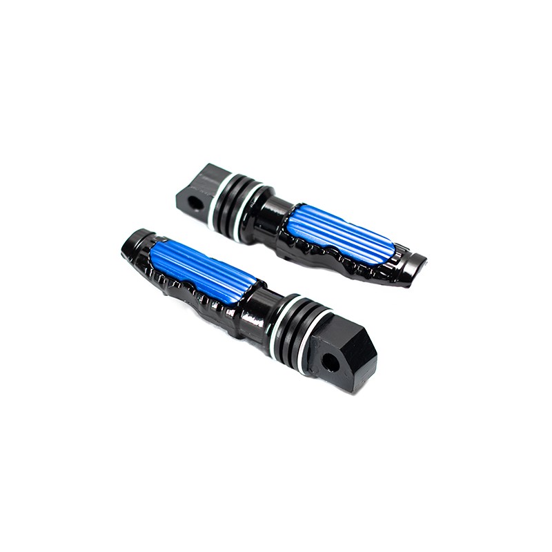 Posapies universal para motocicleta azul Kinlley