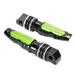 Posapies universal para motocicleta verde Kinlley