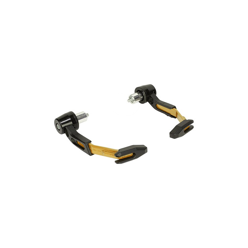 Protector de puños universal para motocicleta amarillo G1329 Kinlley