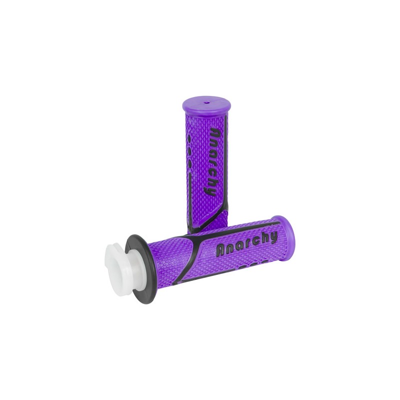 Puños para motocicleta universales B550 morado Kinlley