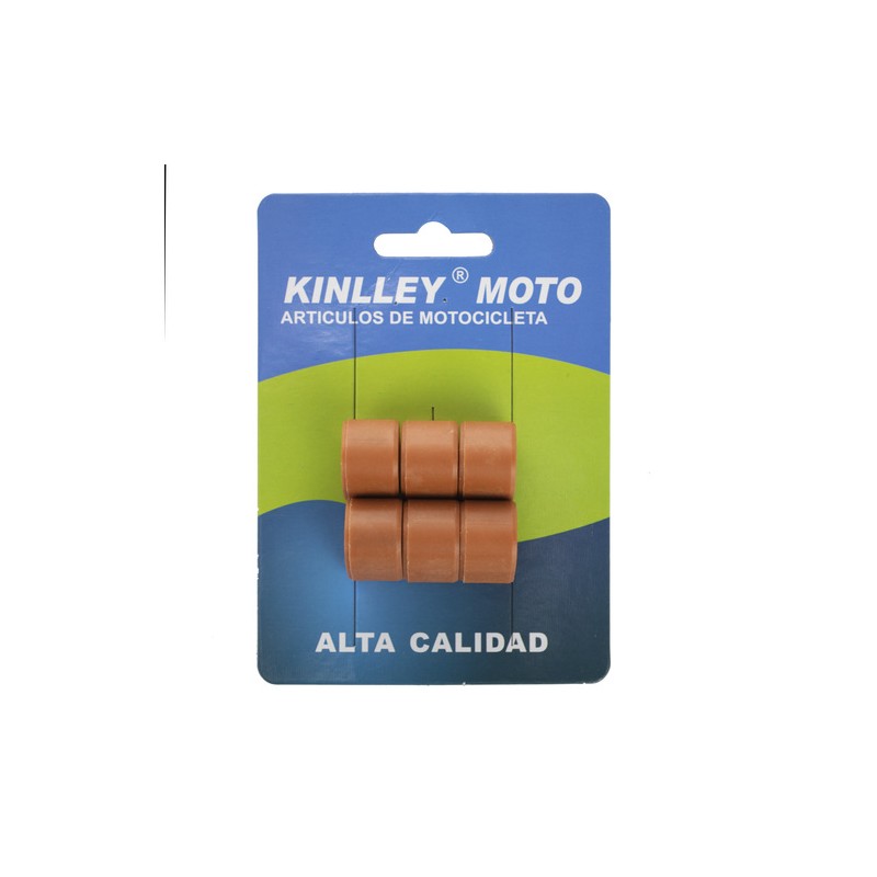 Rodillos de centrifugo racing 10g DS125 WS150 GTS 175 Kinlley