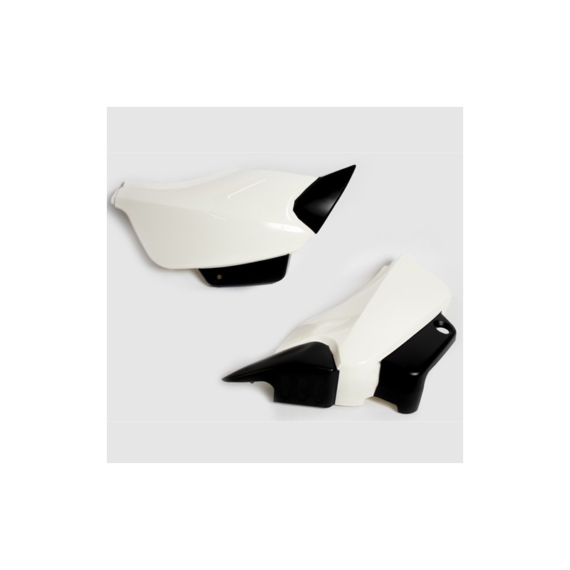 Tapas laterales blancas para motocicleta FT 150 Kinlley
