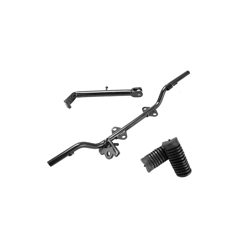 Barra de posapie delantera completa para motocicleta FT125 DT125 DT150 DELIVERY FT150 GRAFITO Cargo 125 Kinll…