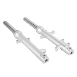 Barras de suspension delanteras para motocicleta plateado DS125 DS150 XS150 Gs150 Kinlley