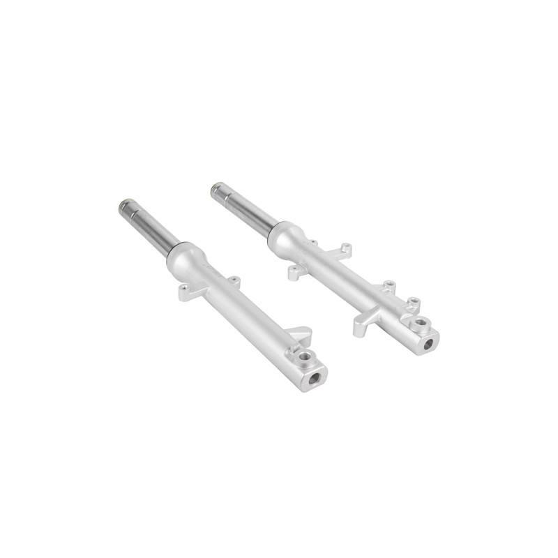 Barras de suspension delanteras para motocicleta plateado DS125 DS150 XS150 Gs150 Kinlley