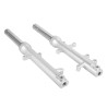 Barras de suspension delanteras para motocicleta plateado DS125 DS150 XS150 Gs150 Kinlley