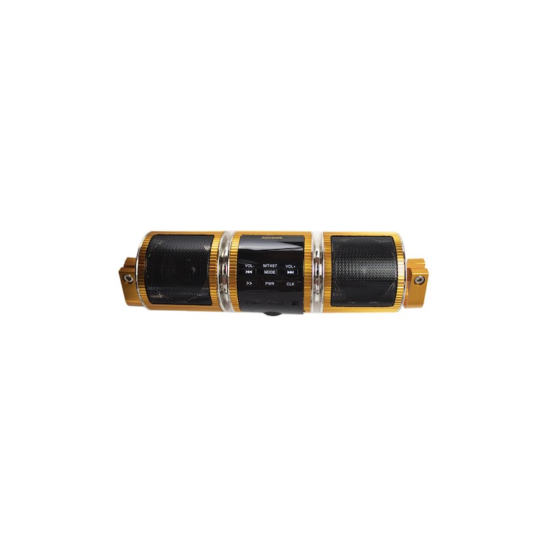 Bocina MP3 FM bluetooth para motocicleta MT 487 Kinlley