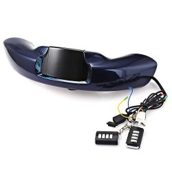 Bocina para motocicleta MP3 FM lampara solar con alarma MT610 Kinlley