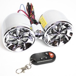 Bocinas MP3 FM con alarma para motocicleta MT 483 Kinlley