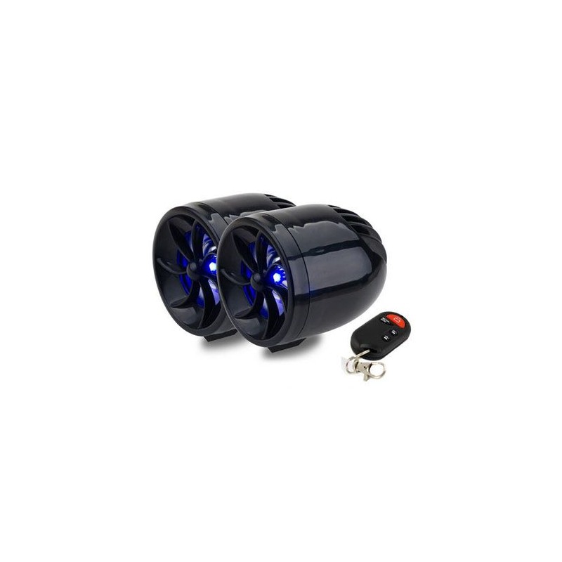 Bocinas Ne MP3 FM con alarma para motocicleta MT 483 Kinlley
