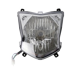 Faro completo para motocicleta FT150 TS Roda