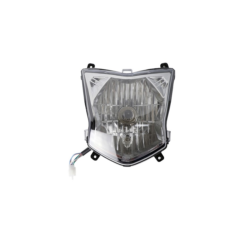 Faro completo para motocicleta FT150 TS Roda