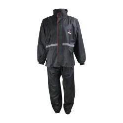 Impermeable Talla G negro set (2pz) Roda