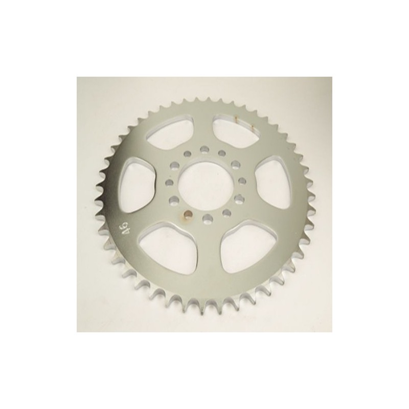 Kit de traccion para motocicleta Dm150 roja 42x13 cadena 520h x 102l Roda