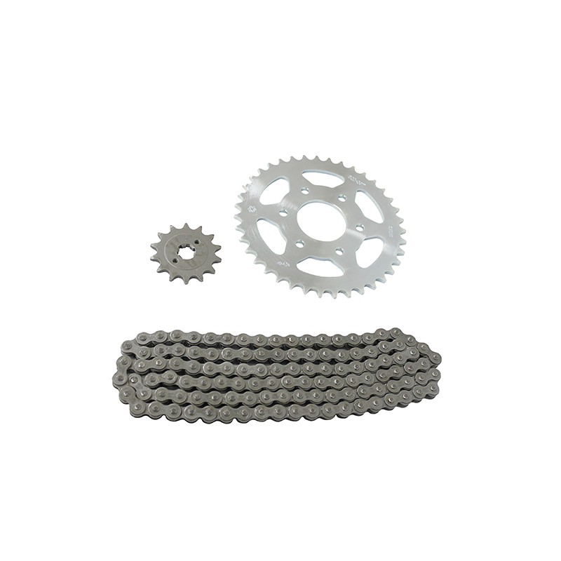Kit de traccion para motocicleta bajaj pulsar NS200 (12 - 19) 39x14 cadena 520x116l Choho