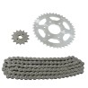 Kit de traccion para motocicleta bajaj pulsar NS200 (12 - 19) 39x14 cadena 520x116l Choho