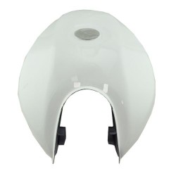 Tanque de gasolina para motocicleta Cargo Titan 125 Italika blanco MRM