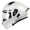 Casco para motociclista talla XL abatible Revenge negro Roda