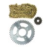 Kit de traccion para motocicleta GIXXER 155 45T - 15T 428 X 132 Roda
