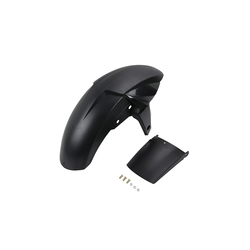 Salpicadera delantera para motocicleta negra Pulsar NS200