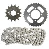 Kit de traccion para motocicleta 520 x 106 CBX 250 Twister Sayto