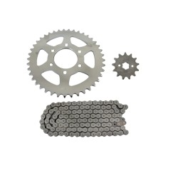 Kit de traccion para motocicleta Vort-X 200 41D 14D 520H X 108