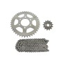 Kit de traccion para motocicleta Vort-X 200 41D 14D 520H X 108