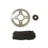 Kit de traccion para motocicleta Xeverus 250 50D 16D 428H x 132