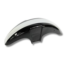 Salpicadera delantera para motocicleta negro blanco RC150 Sayto