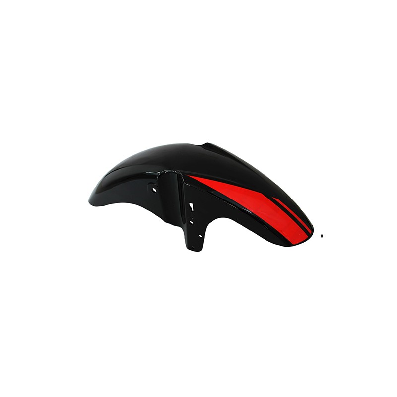 Salpicadera delantera para motocicleta negro rojo FT250 Sayto