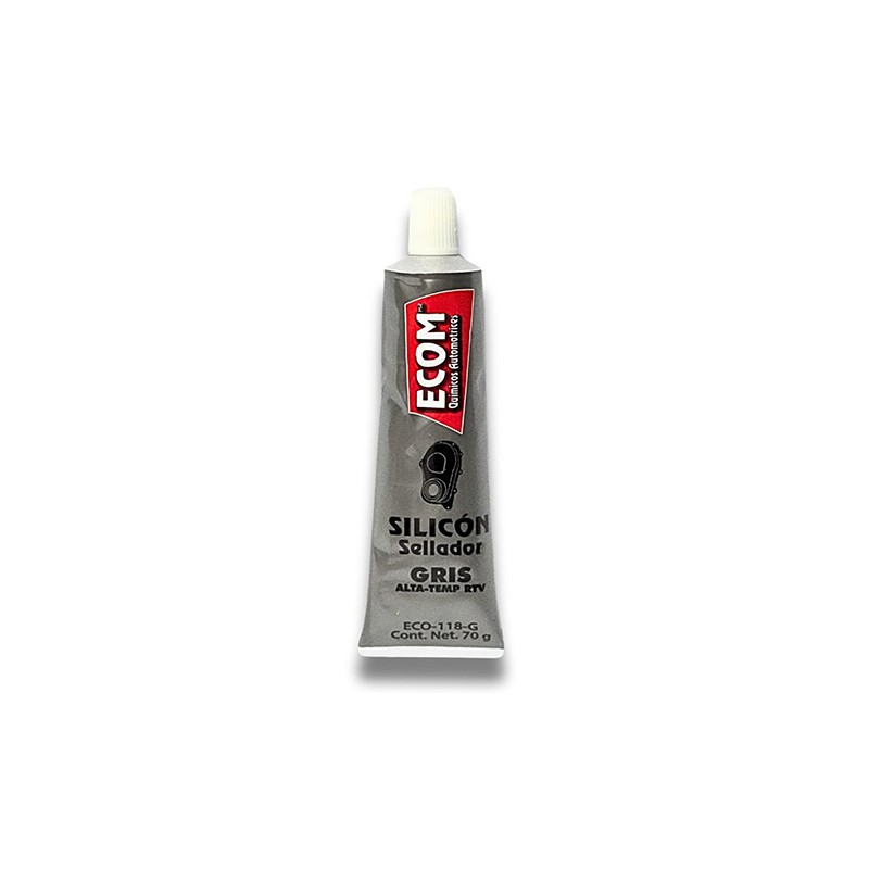 Silicon sellador de juntas RTV gris 70g Ecomoto