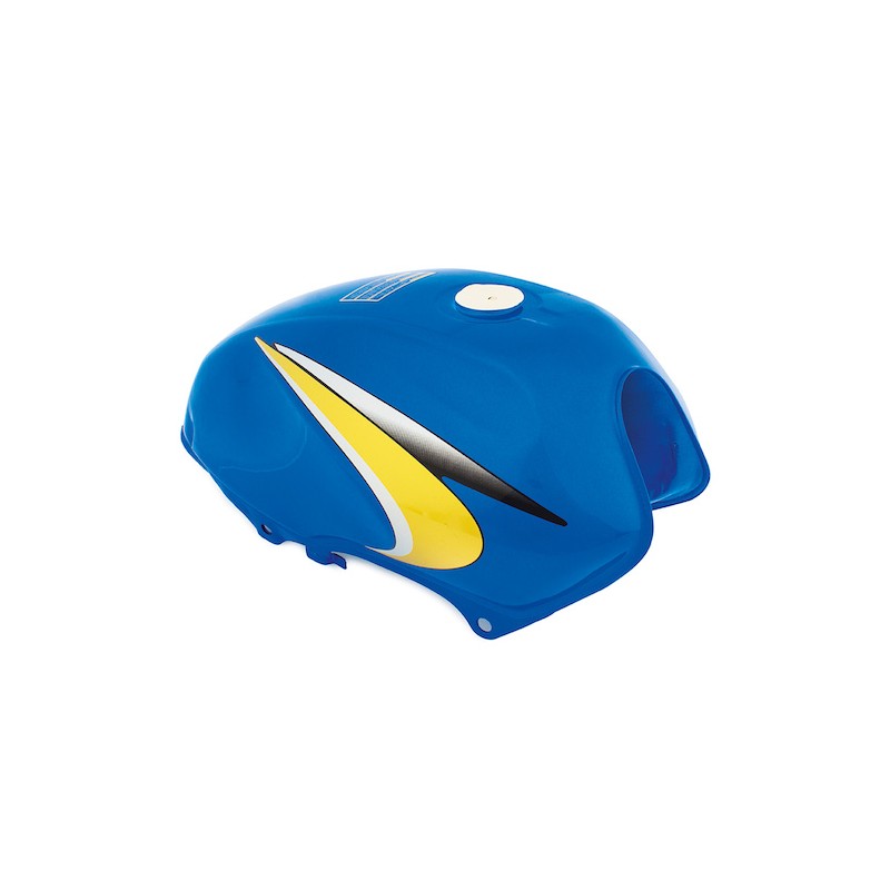 Tanque de gasolina para motocicleta YBR 125 azul Sayto