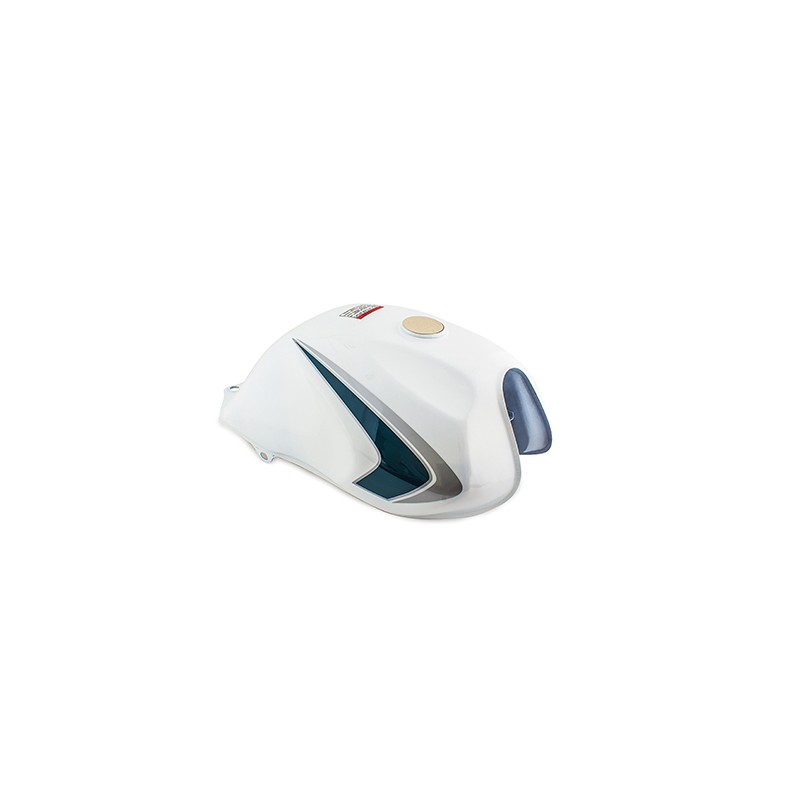 Tanque de gasolina para motocicleta suzuki EN 125 HU blanco Sayto