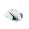 Tanque de gasolina para motocicleta suzuki EN 125 HU blanco Sayto