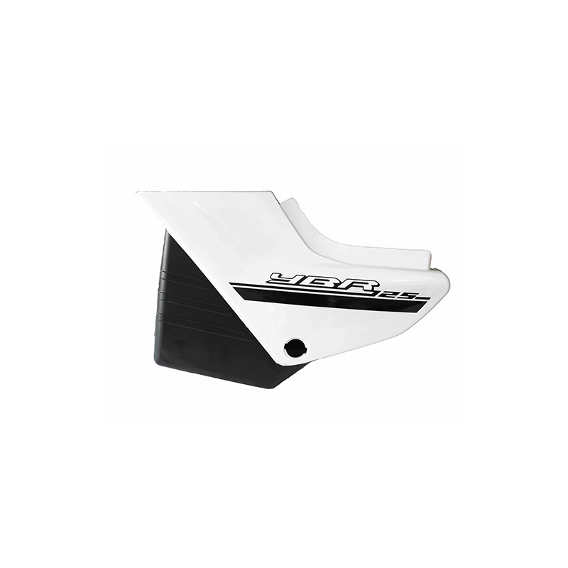 Tapa lateral izquierda para motocicleta blanca YBR125 - C